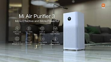 air m4: Воздухоочиститель MiJia Напольный, 50-70 м², НЕРА — 8