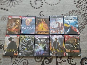 Техника и электроника: PlayStation 2 üçün disklər 1 ədədi 2 AZN tək tək satılmır 5 və ya 10 — 7