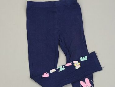 spodnie dresowe dla dziewczynek: Legginsy dziecięce, Disney, 4-5 lat, 110, stan - Dobry
