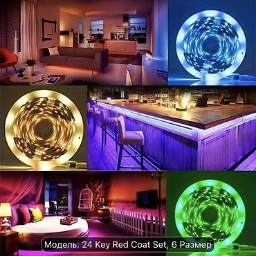 pasdel desti: RGB LED lent dəsti – 5 metr / 16.4 ft (196.83 inch) Xüsusiyyətlər: - — 2