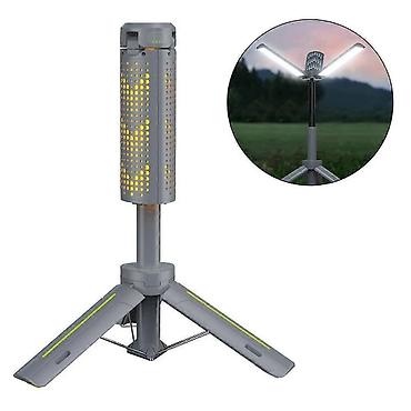 agac az: Açıq hava üçün çoxfunksiyalı LED tripot işıq - 3 panelli LED başlıq — 5