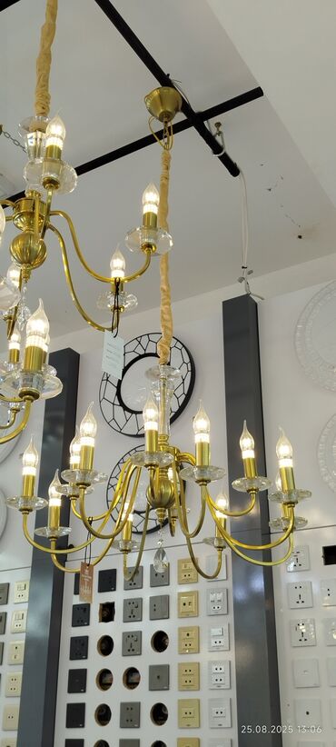 Çılçıraq, 10 və daha çox lampa