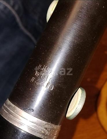 saz aleti: USSR istehsalı klarinet + orijinal futlyar - Model/işarə: H-160ПР6 — 4