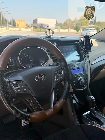 niva pikap satilir: Hyundai Santa Fe krossover modeli təqdim olunur. Avtomobil tünd boz — 9