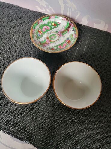 Kuhinjski setovi: Fildzani Hong Kong rucno oslikani,porcelanski 1950g+. Fildzani bez — 10