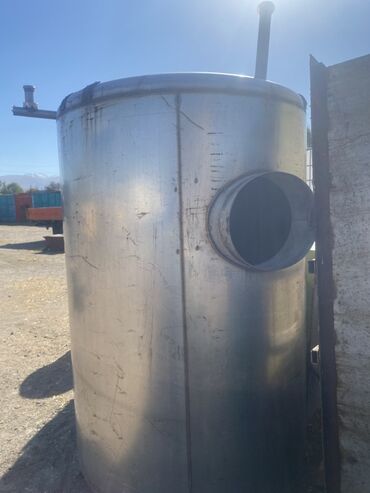 Бочки и ёмкости: Цилиндрическая емкость/бак из нержавеющей стали, бак нержавейка — 3