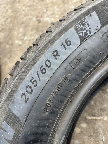 Шины: Шины 205 / 60 / R 16, Зима, Б/у, Комплект, Легковые, Франция, Michelin — 7