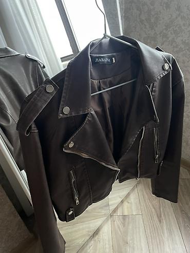 qar geyimi: Brend: JIABAINA Model: klassik “biker” üslubunda qısa gödəkçə - Rəng — 1
