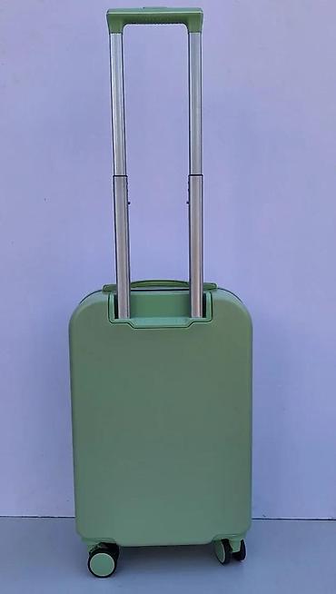 Putni koferi i torbe: Tvrdi kofer na točkiće – dečiji/teen model, mint zelena boja - — 3