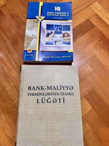 Lüğətlər: YÖS imtahanına hazırlaşmaq üçün IQ sual bankı 1 və bank-maliyyə