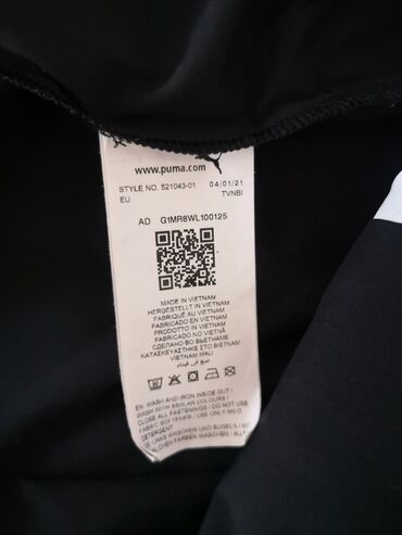 Trenerke: Komplet, M (EU 50), Puma, bоја - Crna, Poliester — 5