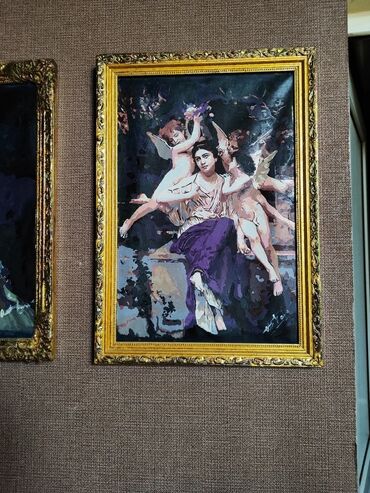 Şəkillər, tablolar: Klassik üslubda bədii rəsmlər dəsti - Mövzu və kompozisiya — 9