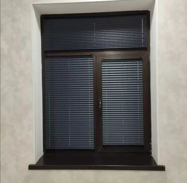 Jalüzlər: PVC pəncərə və balkon qapıları üçün horizontal jalüzlər - Tətbiq — 3