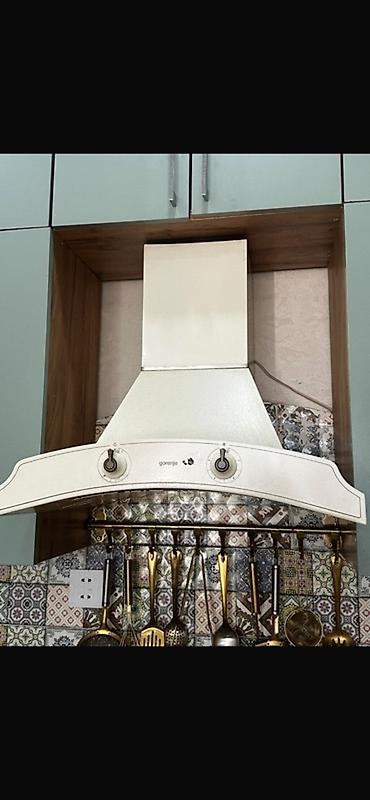 pizza pec: Gorenje mətbəx seti – qaz plitəsi və dekorativ baca tipli aspirator - — 1