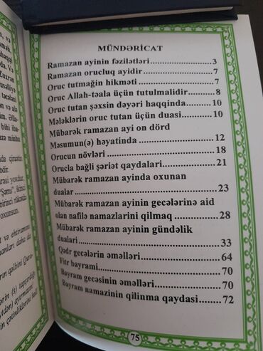 Dini kitablar: Kitablar. Чтобы посмотреть все мои обьявления, нажмите на имя — 16