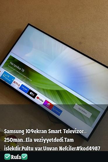 iphone 12 sadə: Samsung Smart Televizor – 109 ekran (təxminən 43"). - Smart TV — 1