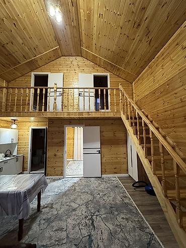 дубовый: Каркасно-деревянный дом в современном стиле A-Frame с панорамным — 6
