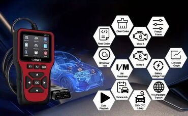 Alati za automobile: OBDII dijagnostički skener V619 – 2025 Newest Model - Podržani puni — 4