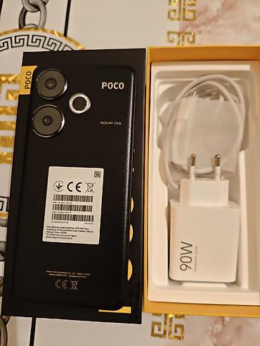 poco m6 8 256: Poco F6, 512 GB, rəng - Qara, Barmaq izi, Face ID, Sənədlərlə — 4