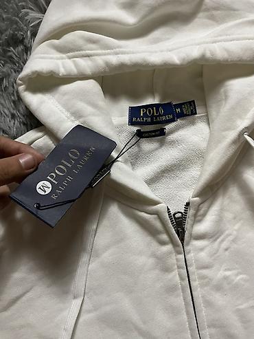 tech flecee: Мужская толстовка, M, Polo Ralph Lauren, Новый, цвет - Белый — 4
