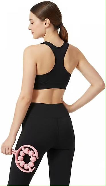 Masajorlar: №: 7053 Məhsulun adı: Masaj roliki No Brand Pink Brend: No Brand — 1