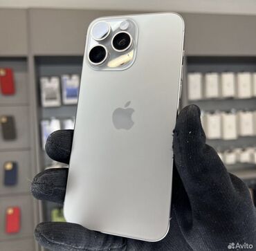 Apple iPhone: IPhone 15 Pro Max, Б/у, 512 ГБ, Серебристый, Коробка, 100 %