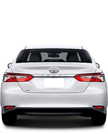 2023: Юбка переднего бампера Toyota, цвет - Черный, Б/у — 2