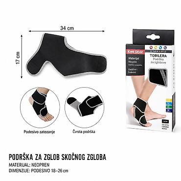 KMT Sport – zaštita za skočni zglob, obavezivanje osnovni model