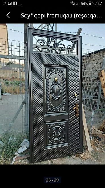 Giriş qapıları: Yeni Giriş qapısı Zəmanətli, Ödənişli quraşdırma, Ödənişli çatdırılma — 22