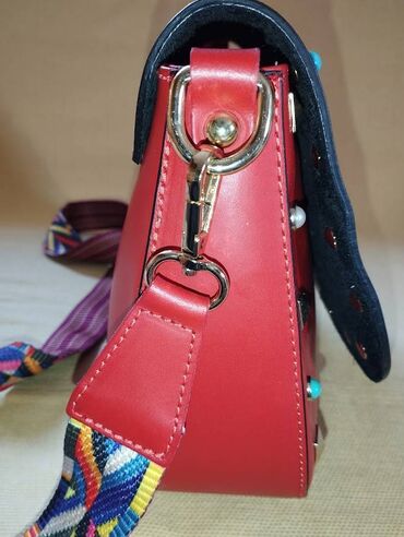 Torbe: Italijanska unikatna kožna torba NOVO Prelepa i otkačena italijanska — 2