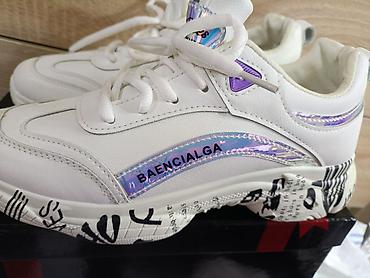 кроссовки: Balenciaga, Размер: 39.5, цвет - Белый, Новый — 7