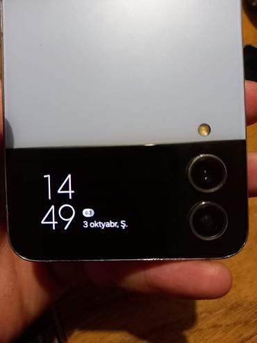 z flip 2: Samsung Galaxy Z Flip 5, rəng - Mavi, Barmaq izi — 3