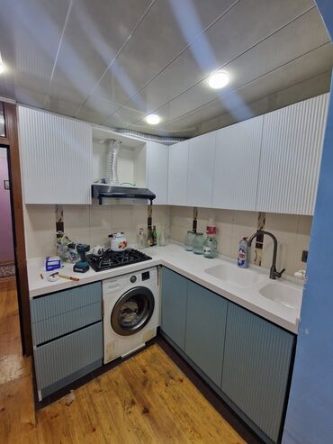 Sifarişlə mətbəx mebeli: Sifarişlə mətbəx dəsti, Özü çəkən petlələr, MDF, Kredit yoxdur, Pulsuz çatdırılma, Ödənişli çatdırılma, Rayonlara çatdırılma — 6