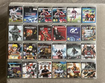 ps5 диски купить: PS3 diskləri hər biri 5 azn . Hamısı birlikdə 80 azn . Barter var