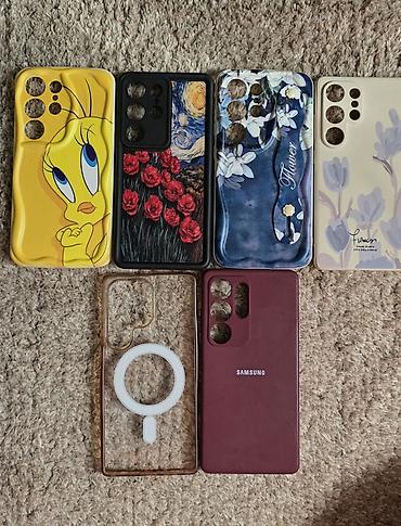 Продам чехлы на samsung s25ultra. Верхние 4 чехла новые. все за 1000 at lalafo.kg Продам чехлы на samsung s25ultra. Верхние 4 чехла новые. все за 1000