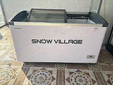 vitrin demir: Snow Village şüşə qapaqlı dondurucu/vitrin tecili satilir1 eded - — 1