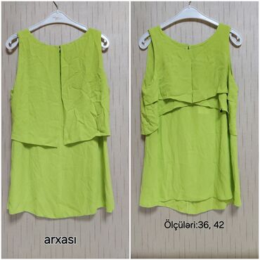 Köynək və bluzalar: Türkiyə fabrik mallarıdır hər birinin qiyməti çox ucuzdur 3-7 manat — 12