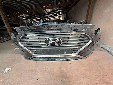 sonata dn: Бампер Hyundai, Б/у, Оригинал — 1