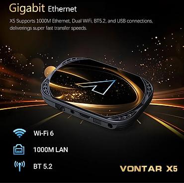 Aksesoari za TV i video: Android boks Vontar X5- S905X5M- 4/64GB DDR4- Android 14 Garancija na — 8