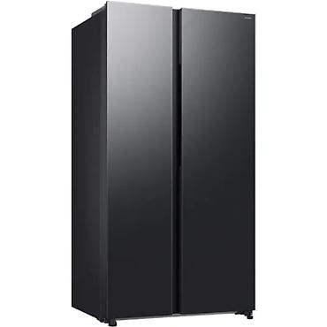 sam agac: Samsung RS70F65Q1FWR Side‑by‑Side soyuducu — 647 lt, Black DOI - — 3