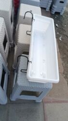 Bitkilər üçün dibçəklər: Dipçək Asılqan – Balkon üçün Ağ Rəngdə Balkon və pəncərə üçün ideal -da lalafo.az — 10 Bitkilər üçün dibçəklər: Dipçək Asılqan – Balkon üçün Ağ Rəngdə Balkon və pəncərə üçün ideal — 10