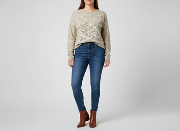 Swetry: Yessica, Sweter damski, rozmiar XL