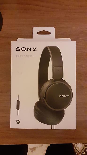 apple qulaqciq: Sony MDR-ZX110AP simli qulaqlıq - On-ear konstruksiya, yığıla bilən — 1