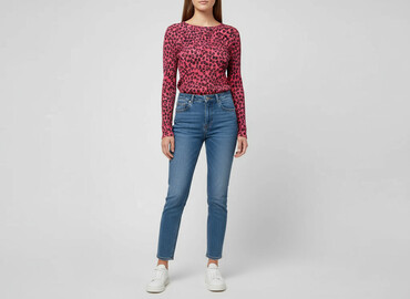 new yorker koszulka los angeles: Gina Tricot, T-shirt damski, rozmiar M