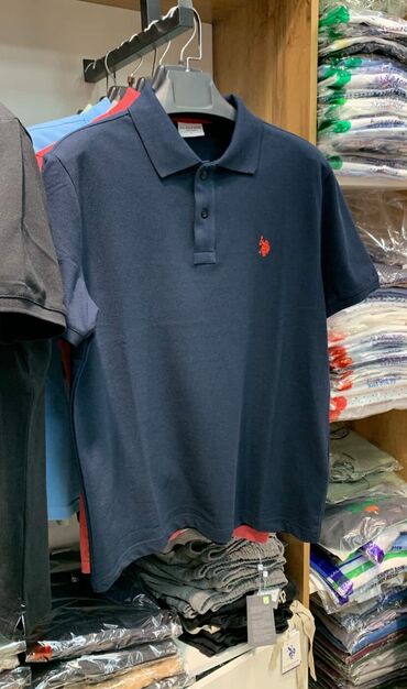 национальные головные уборы: Мужская рубашка, S (EU 36), Us Polo Assn, Новый, цвет - Синий, Самовывоз, Платная доставка