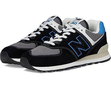 574: Мужские кроссовки, 42.5, New Balance, Новый, цвет - Черный, Бесплатная доставка, Платная доставка, Самовывоз — 1