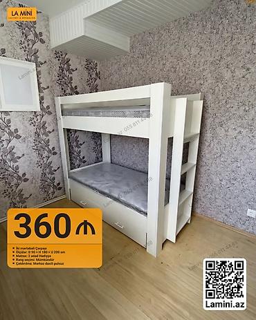 Ev və bağ: LA MINI – Çarpayılar və iki mərtəbəli modellər İki mərtəbəli çarpayı — 4