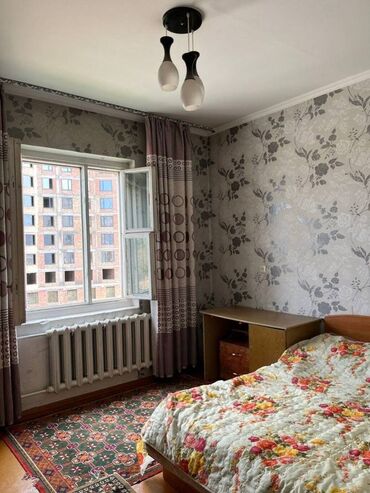 квартира в районе кызыл аскер: 3 комнаты, 78 м², 106 серия, 5 этаж, Косметический ремонт