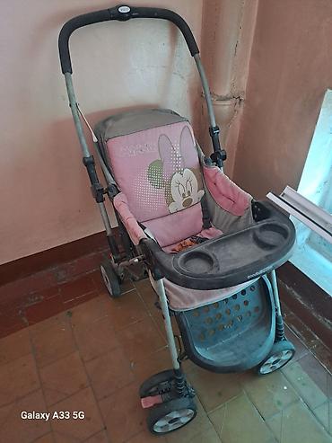 Прогулочная коляска с дизайном Minnie Mouse. Отдам даром. Основные