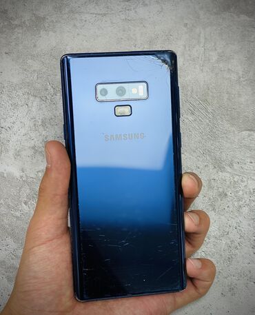 продаю самсунг: Samsung Galaxy Note 9, Колдонулган, 128 ГБ, түсү - Көк